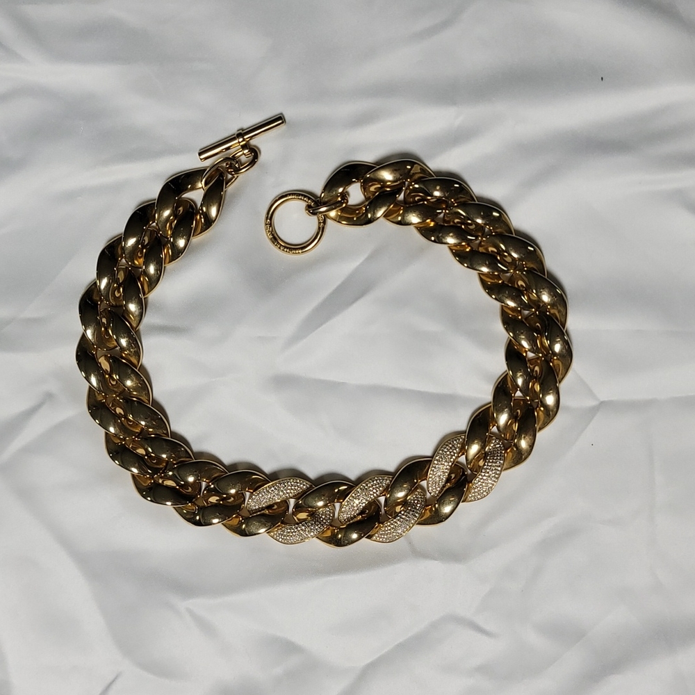 COPY - Michael kors necklace color gold with zirconia